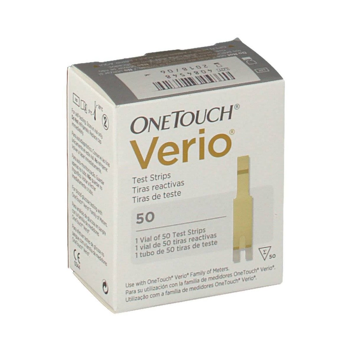 One Touch Verio 50 tiras Reactivas