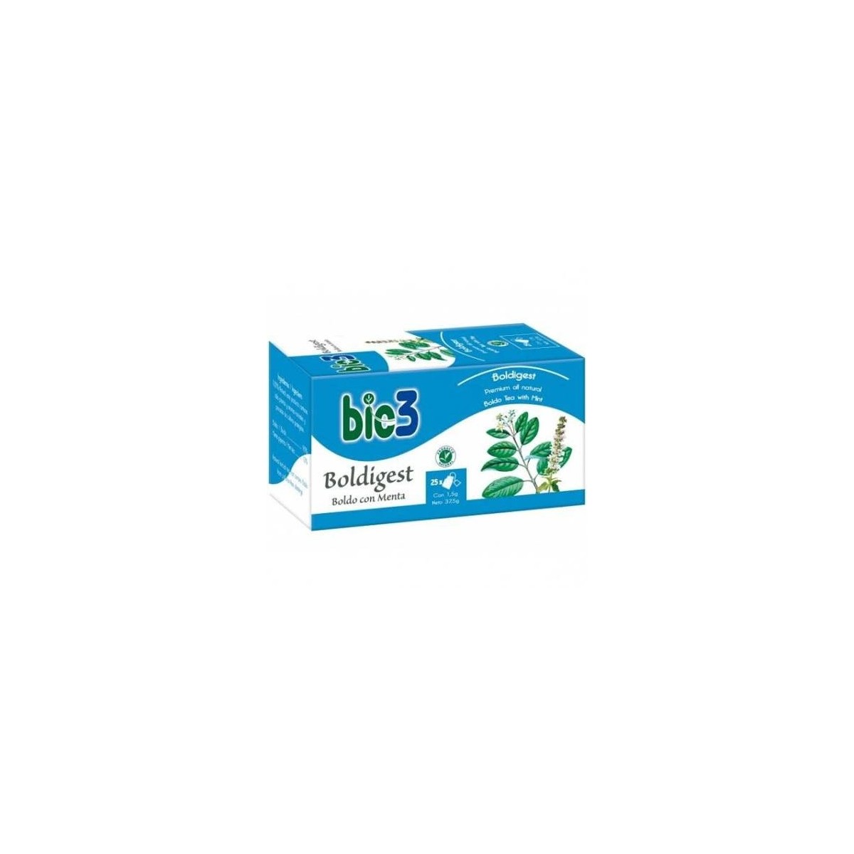 Bie3 Boldo con Menta 25 bolsitas
