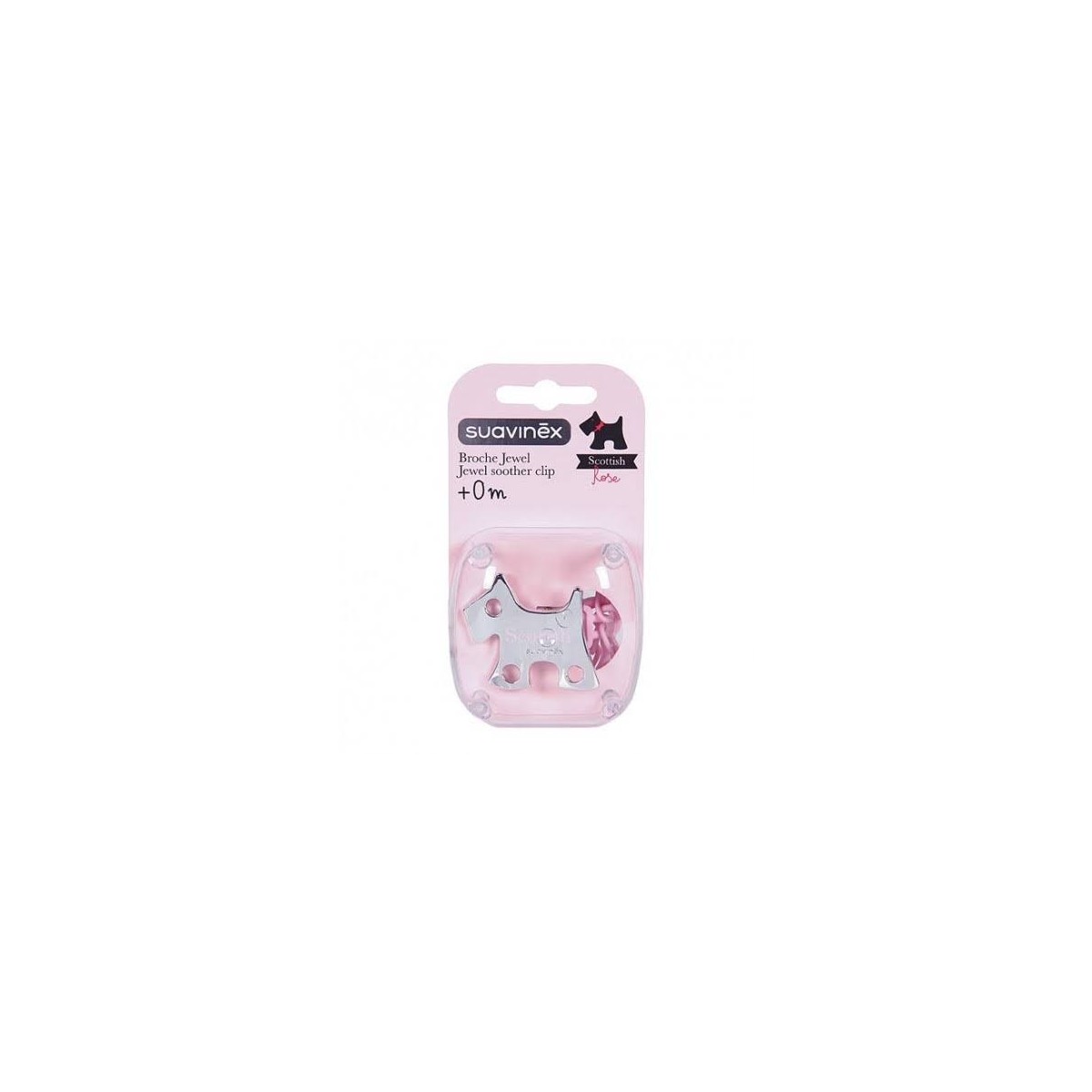 Broche Pinza Jewel Rosa Suavinex