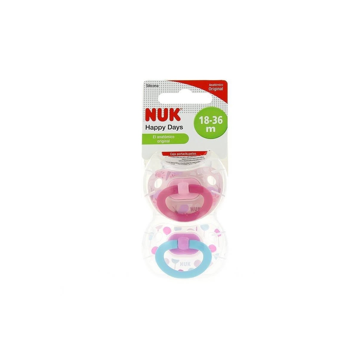 Oferta Nuk Chupete Silicona 1836m 2U