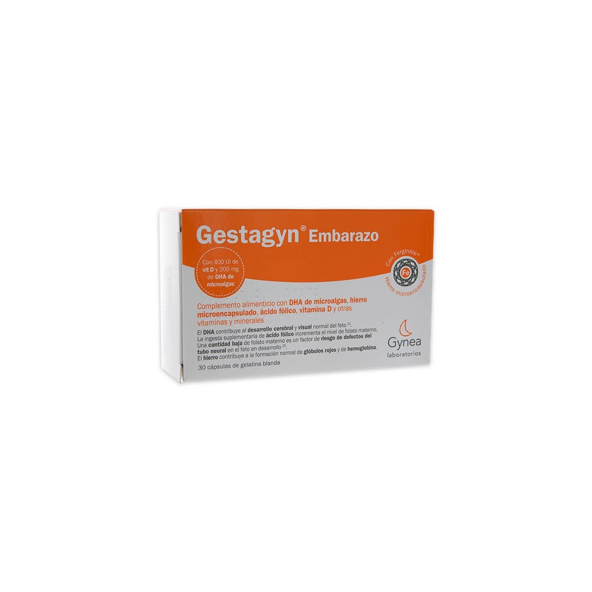 Gestagyn embarazo 30 cápsulas