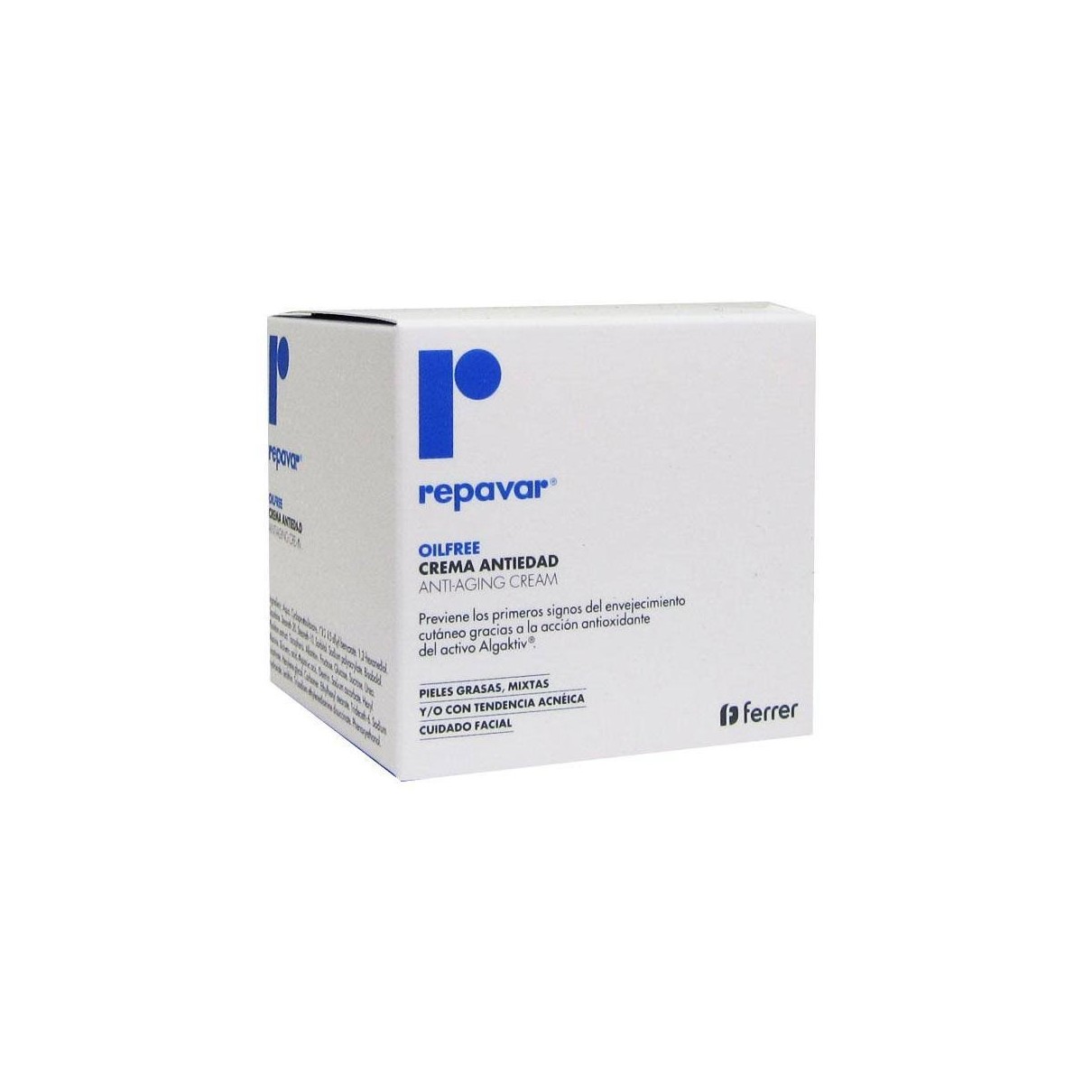 Repavar Oilfree Crema Antiedad 50 ml