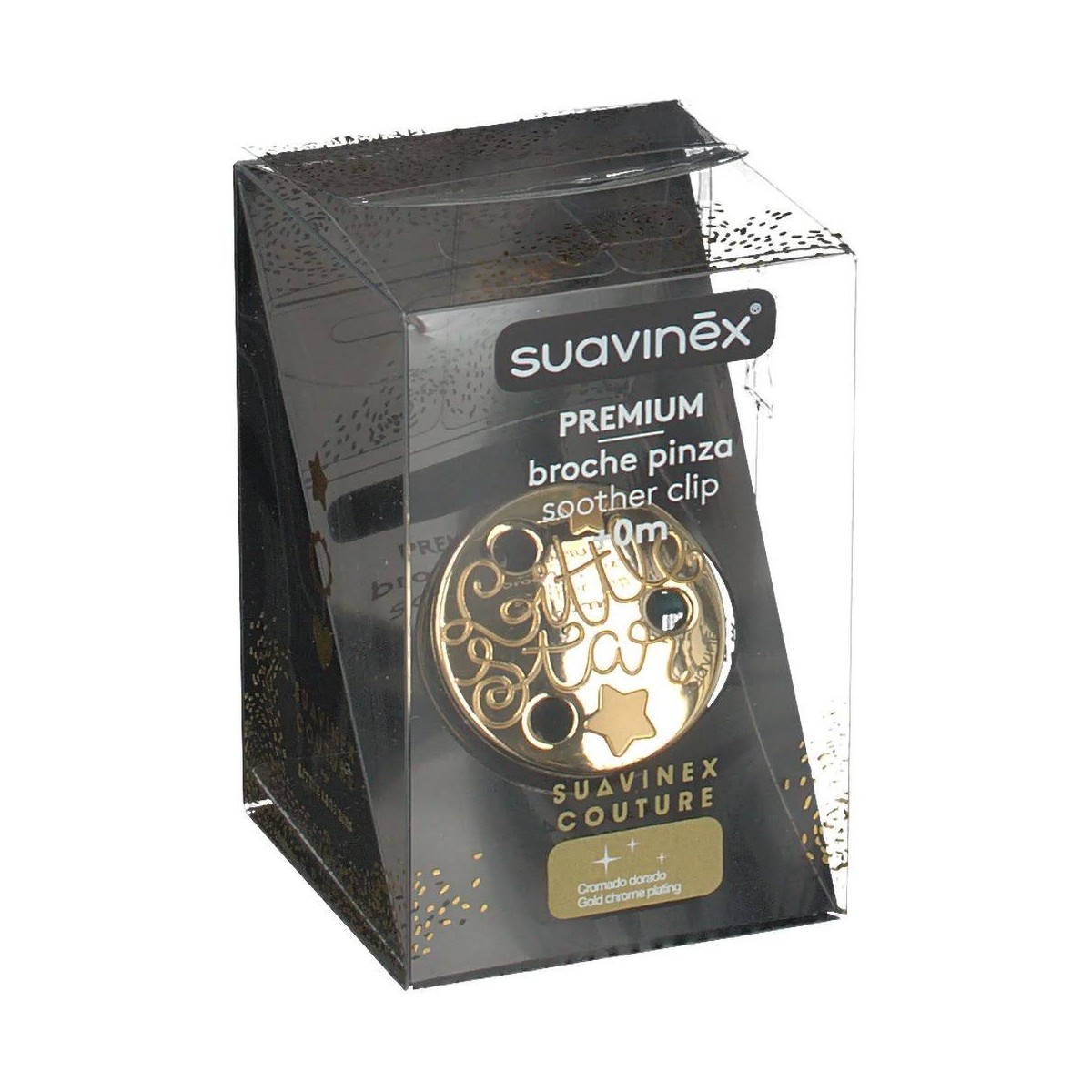 Suavinex Broche Pinza Premium redondo