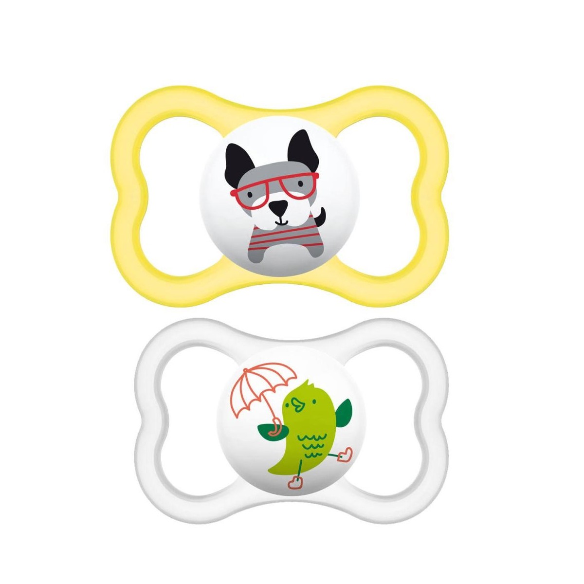 Mam Chupete Silicona Air Pack doble