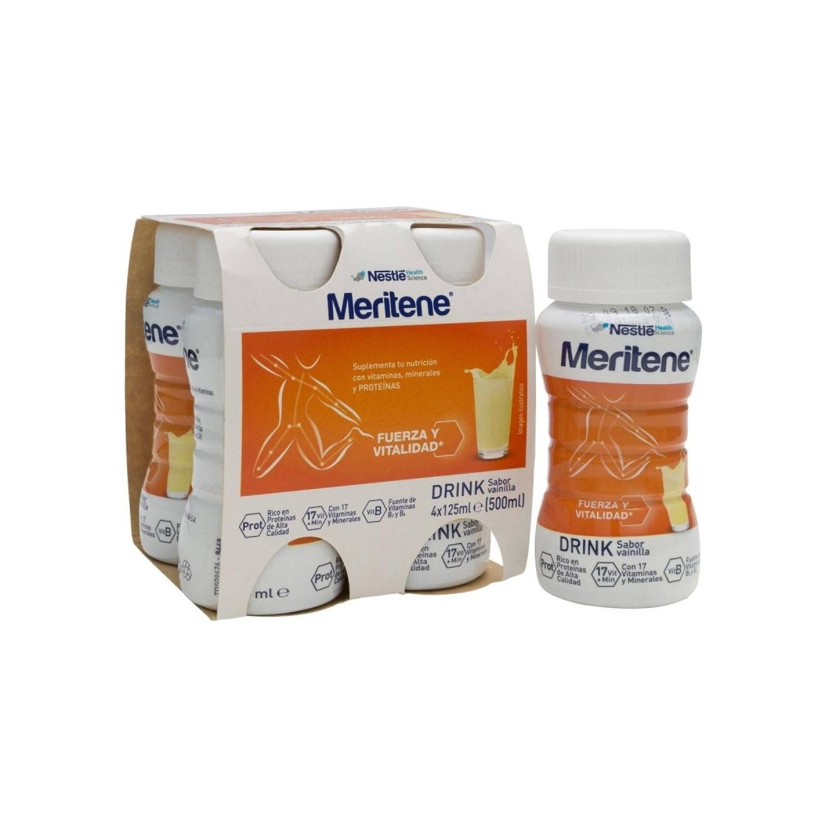 Meritene Drink Chocolate 4 x 125 ml