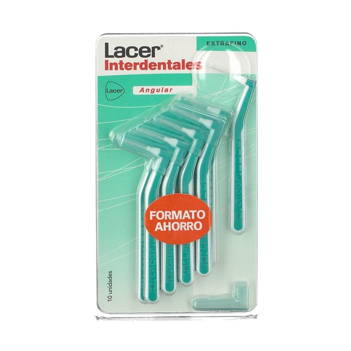 Lacer Cepillo Interdental angular Extrafino 10 ud