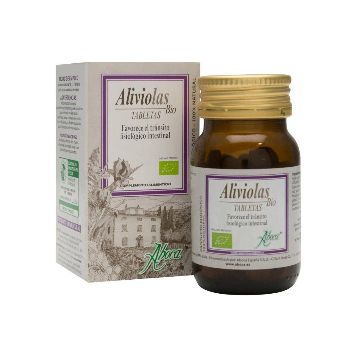 Aliviolas Bio 90 tabletas Aboca