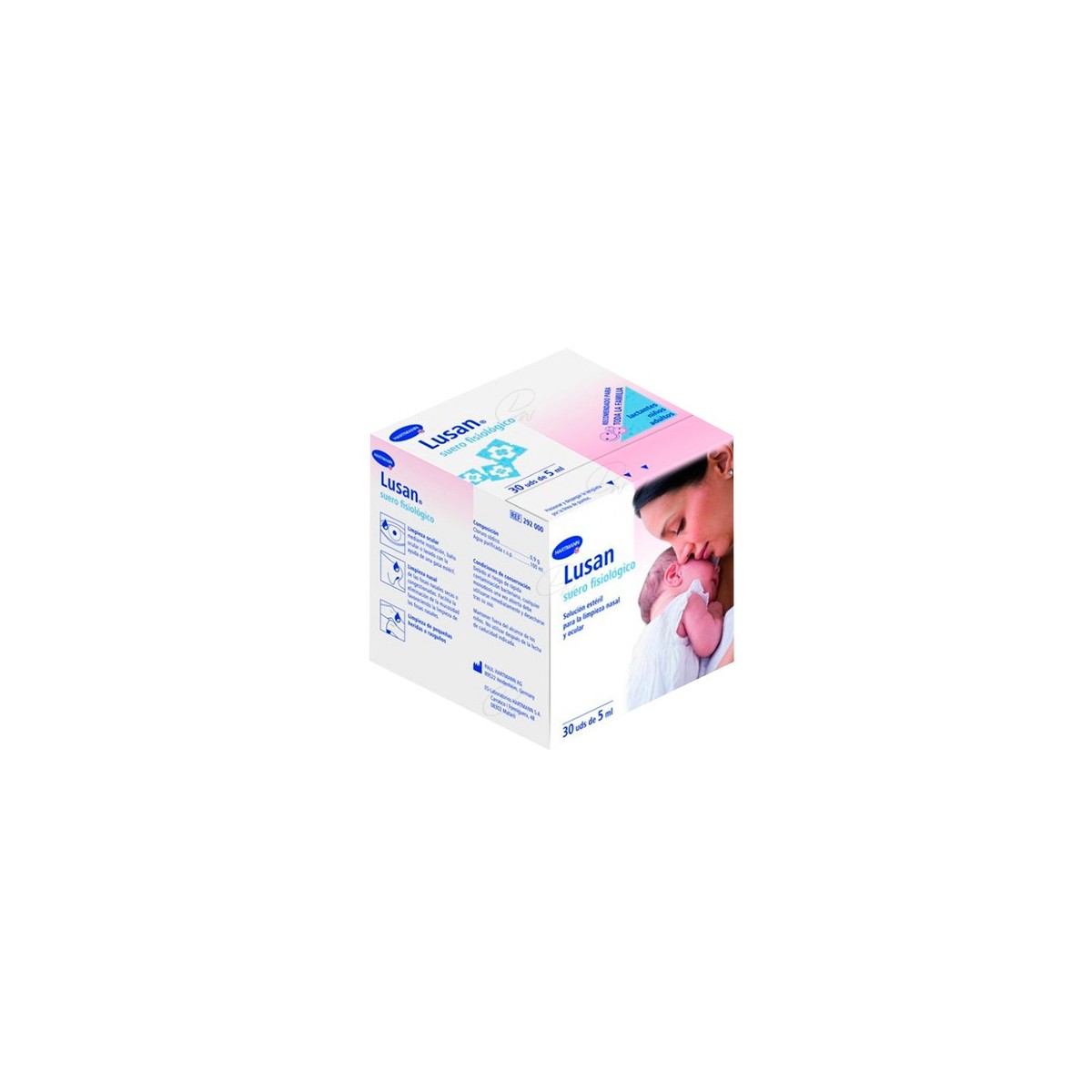 LUSAN SUERO FISIOLOGICO NASAL MONODOSIS 5 ML 30 U