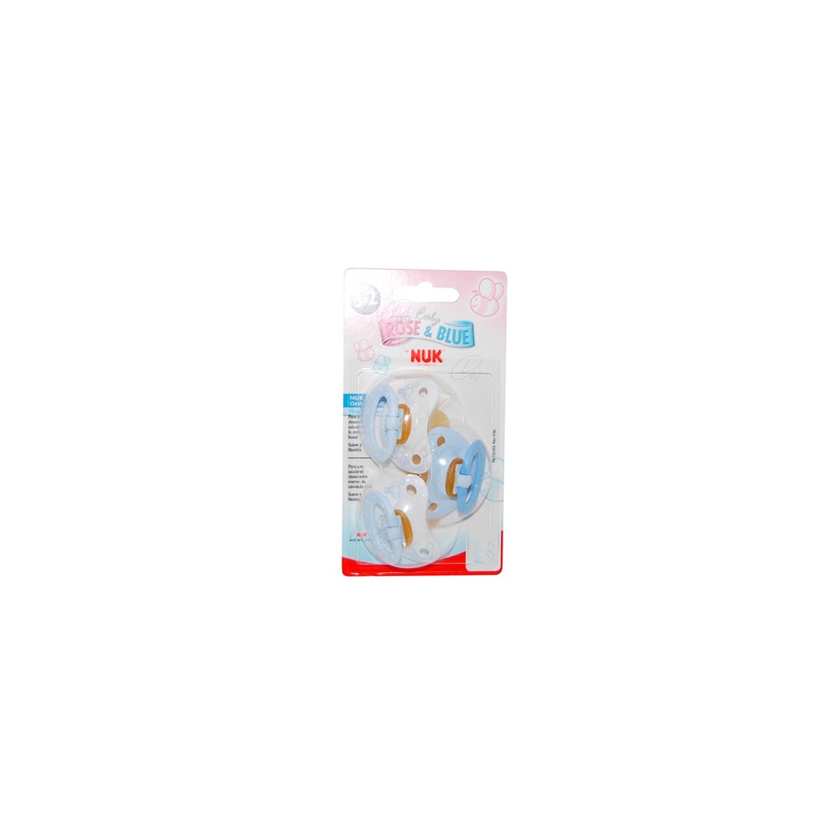 CHUPETE LATEX BLUE T1 3 U