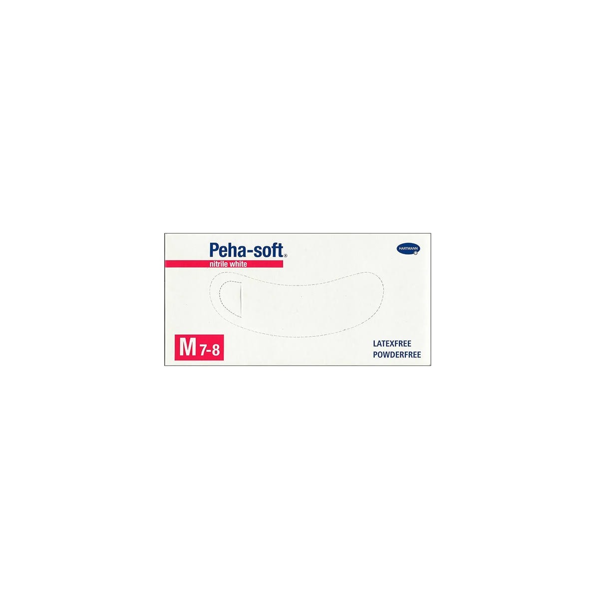Guantes PehaSoft nitrilo Blanco TM 100