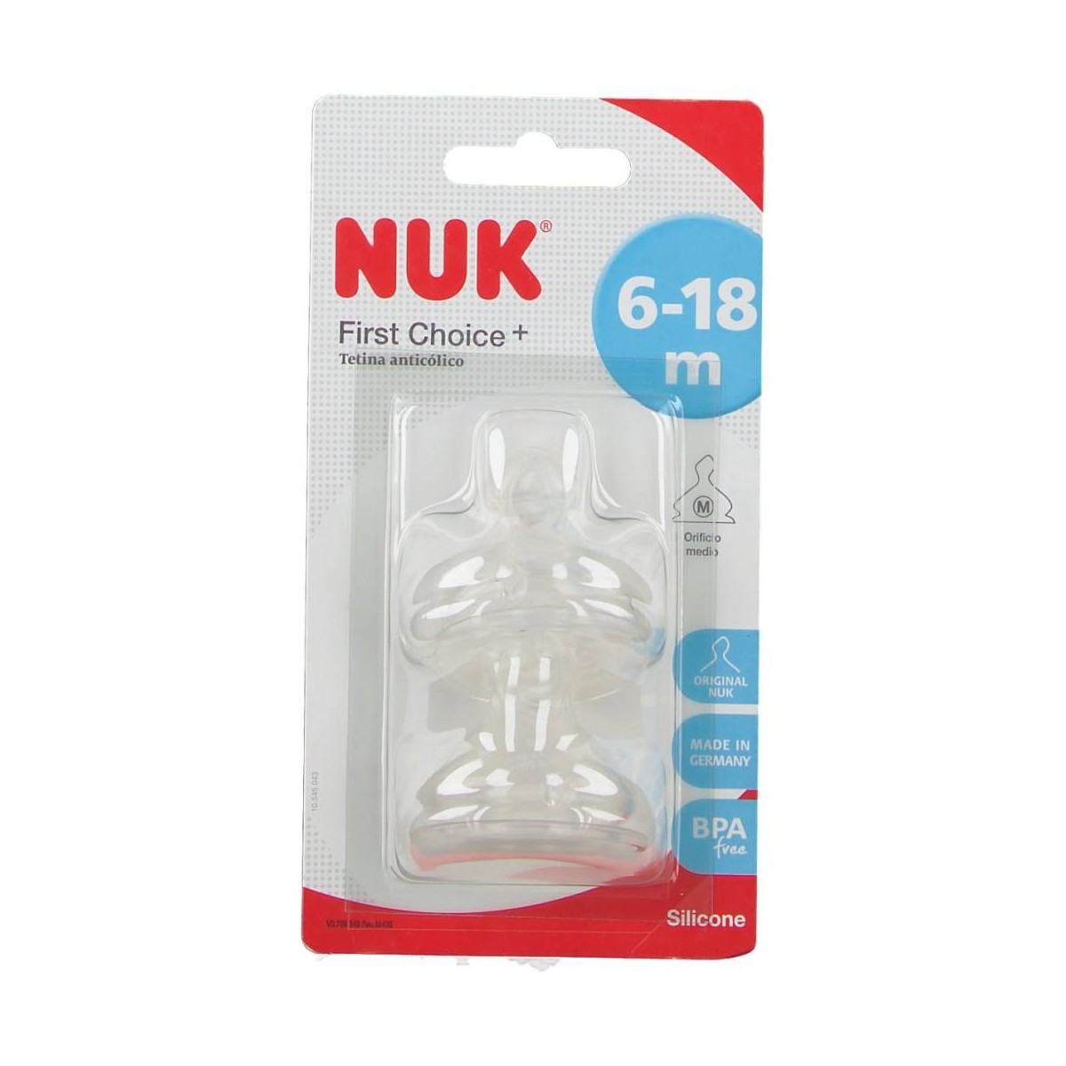 Tetina Silicona Anticolico Nuk First Choice T2