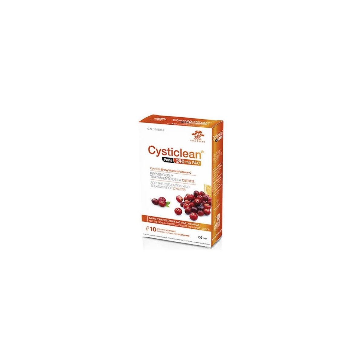 Cysticlean Forte 10 Capsulas