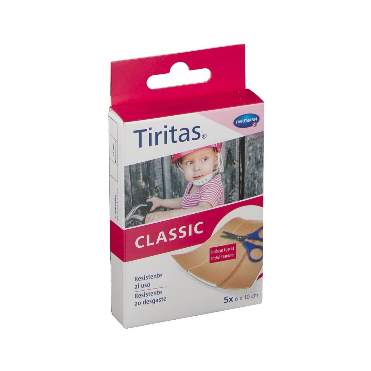 Tiritas tela Classic 5 tiras 6x10cm