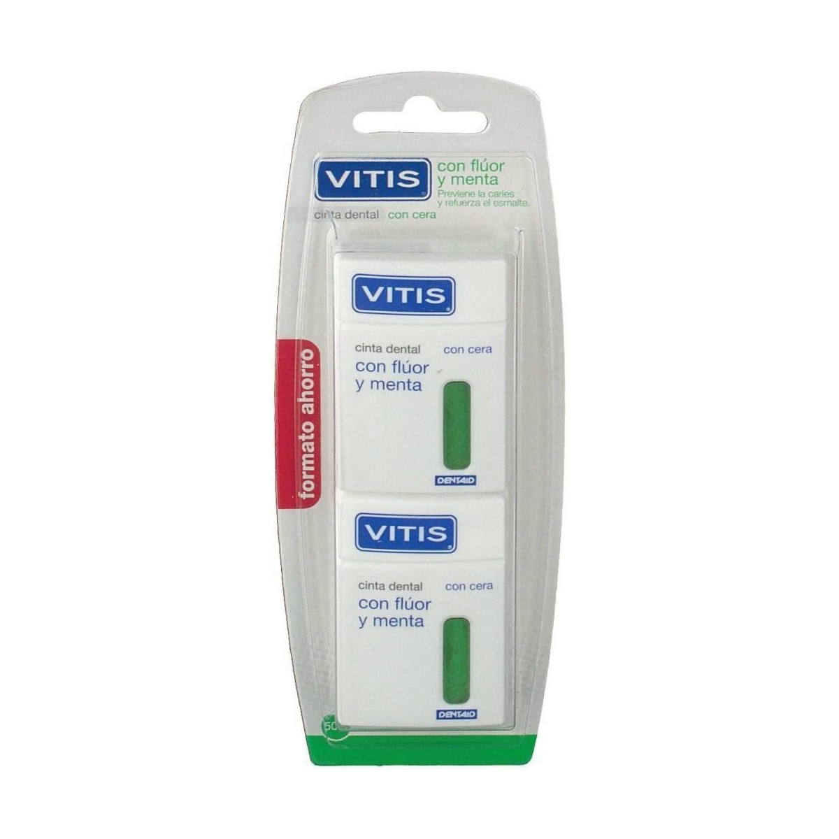 Vitis Cinta Dental con Fluor y Menta Duplo