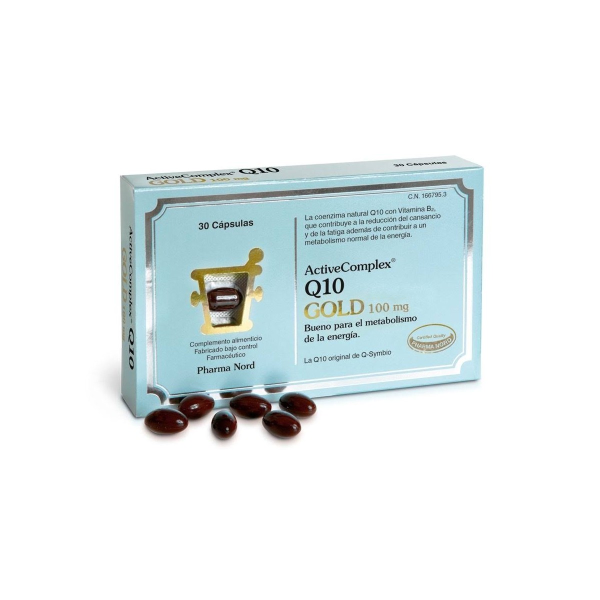 ActiveComplex Q10 Gold 30 cápsulas Pharma Nord