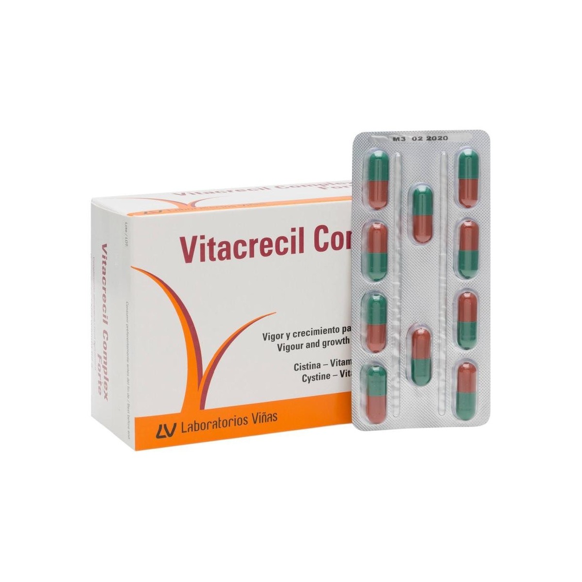 Vitacrecil Complex Forte  90 cápsulas