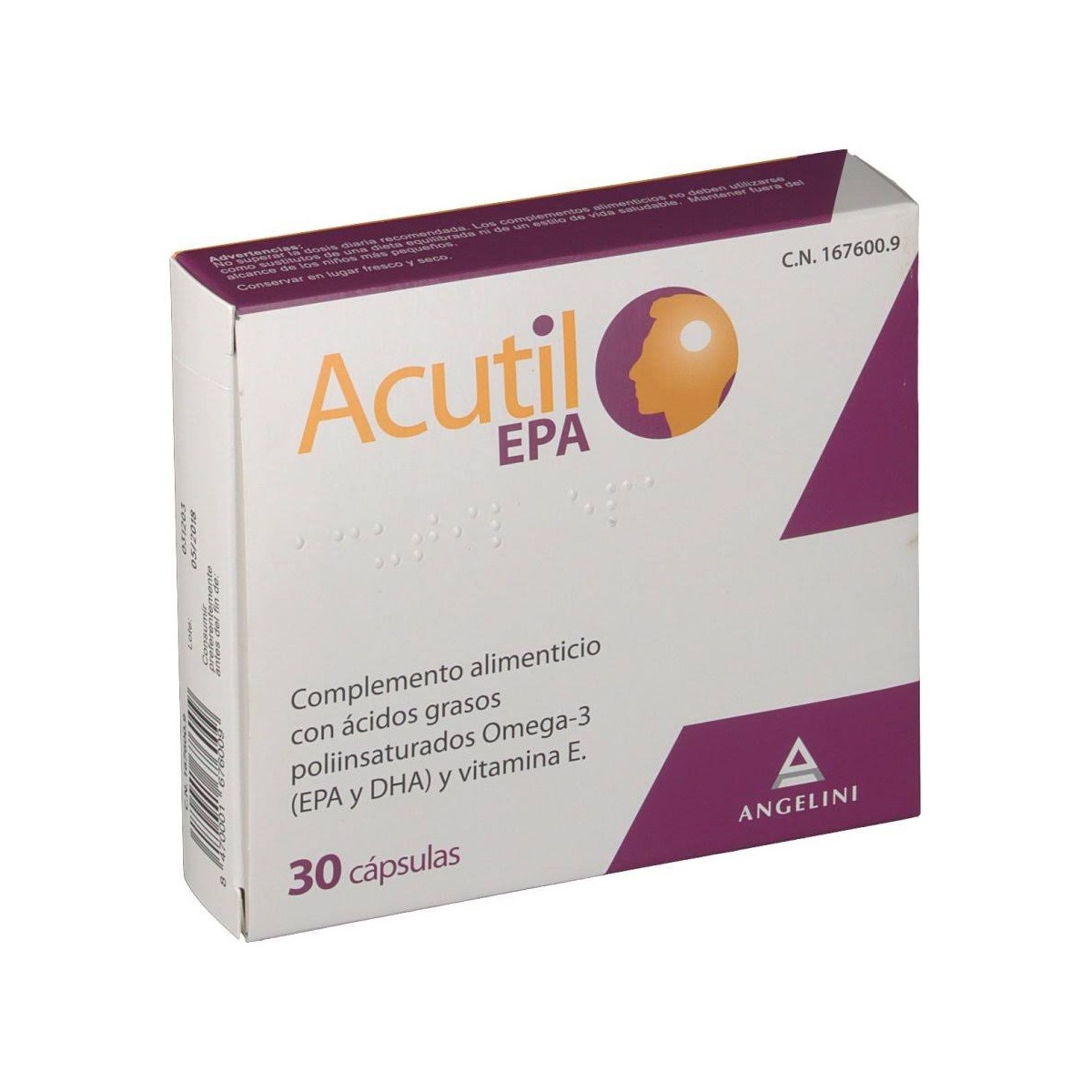 Acutil EPA 30 cápsulas
