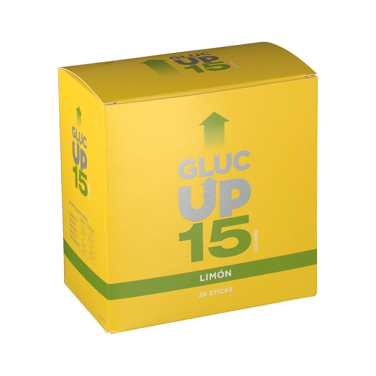 Gluc Up 15 20 Sticks Limón