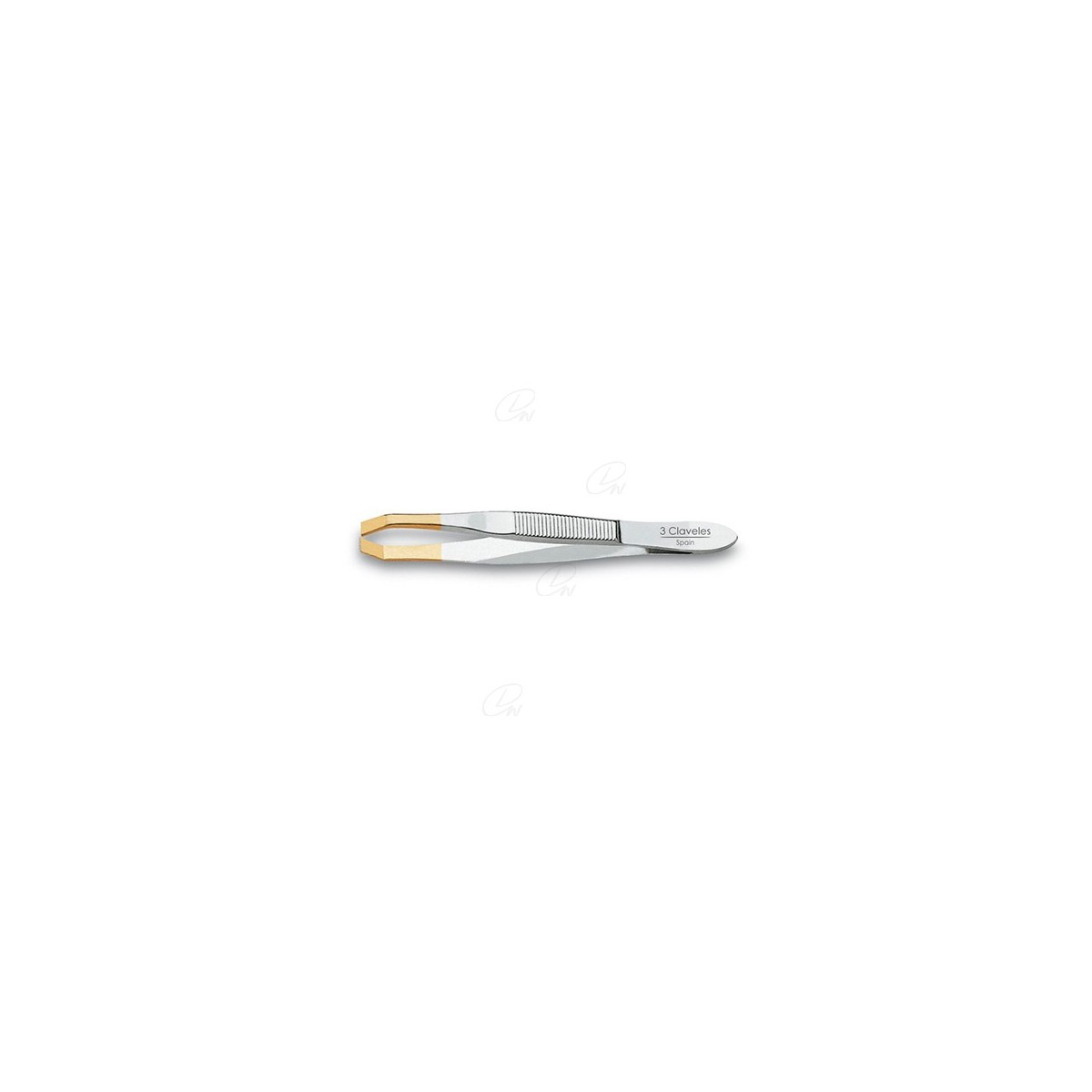PINZAS DEPILAR CANGREJO 8 CM P ORO