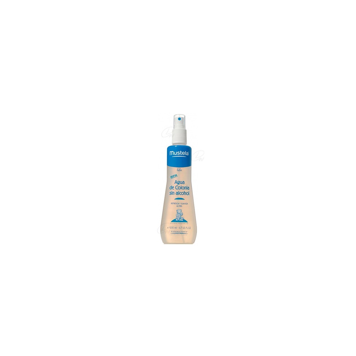 MUSTELA BEBE AGUA DE COLONIA SIN ALCOHOL 200 ML