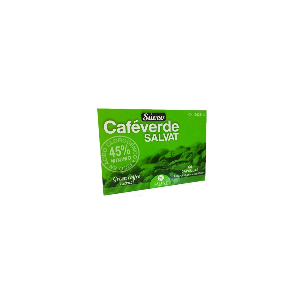 SUVEO CAFE VERDE SALVAT 60 CAPS