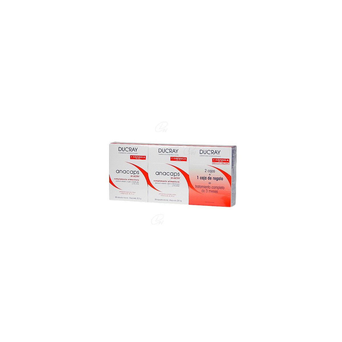 ANACAPS TRIACTIV  30 CAPS X 3 CAJAS
