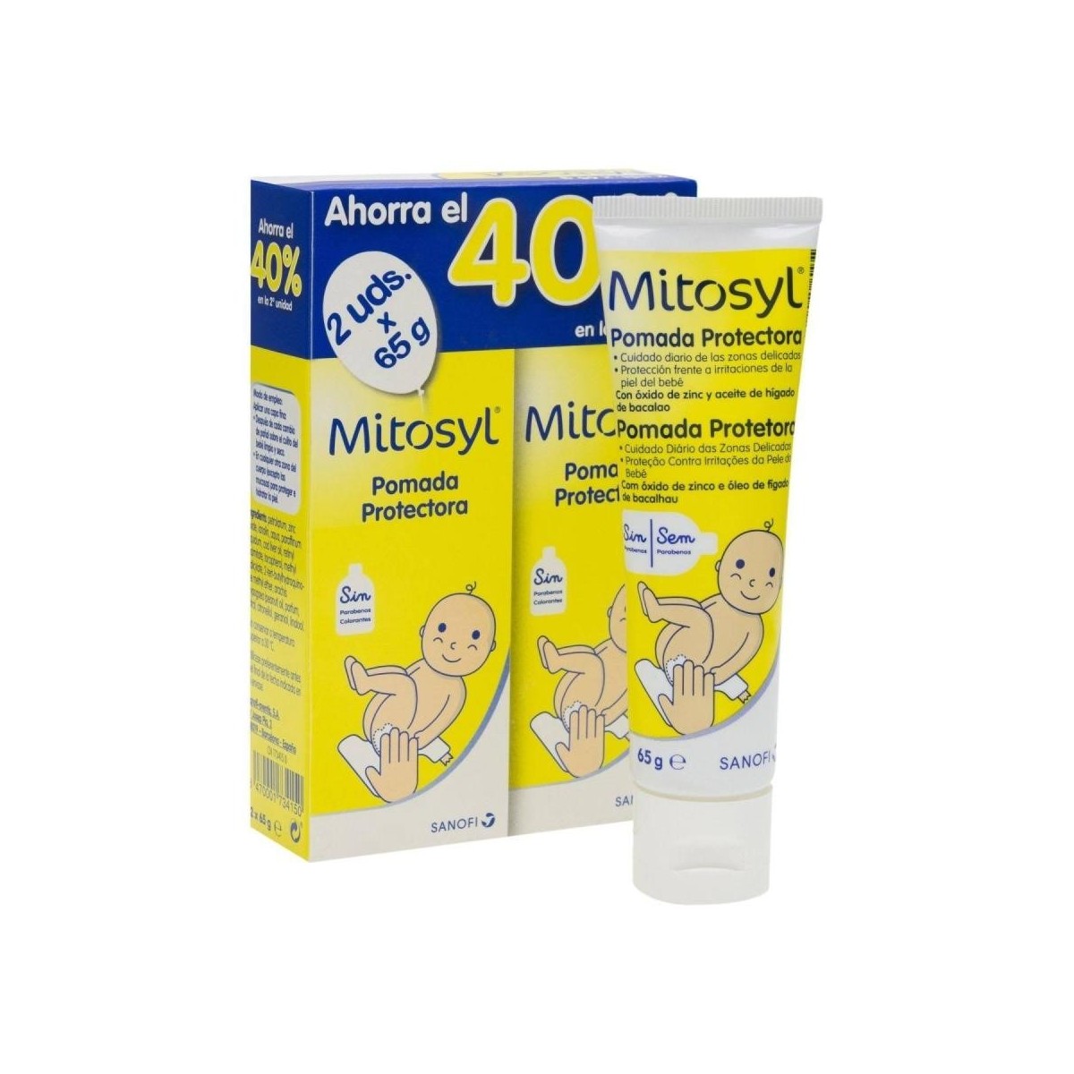 Mitosyl Pomada Protectora 65 gr Duplo