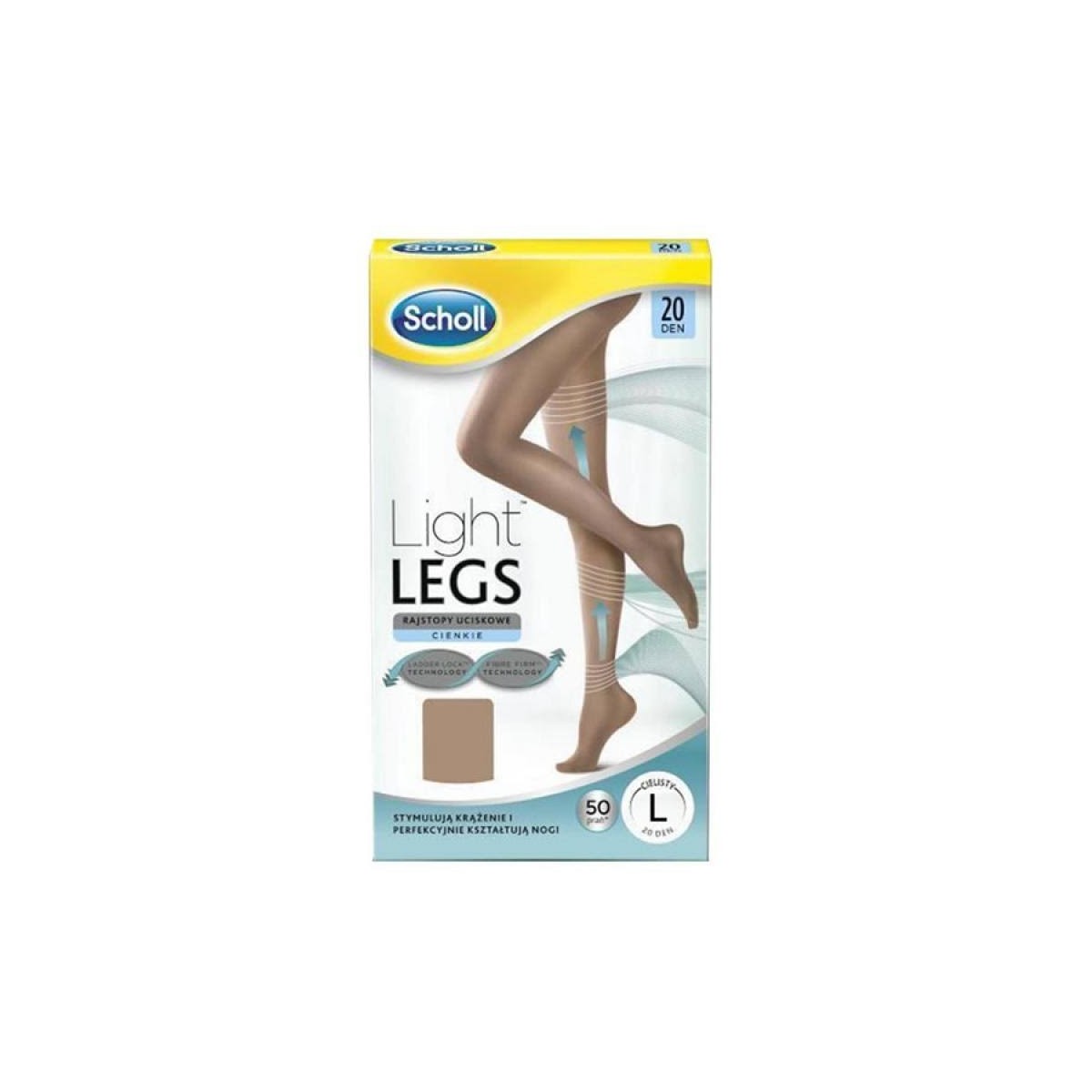 Scholl Medias Compresión 20 den carne L