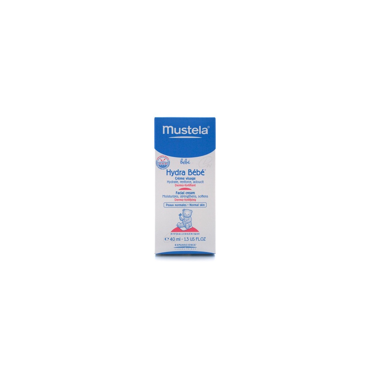 MUSTELA HYDRA BEBE CARA 40 ML