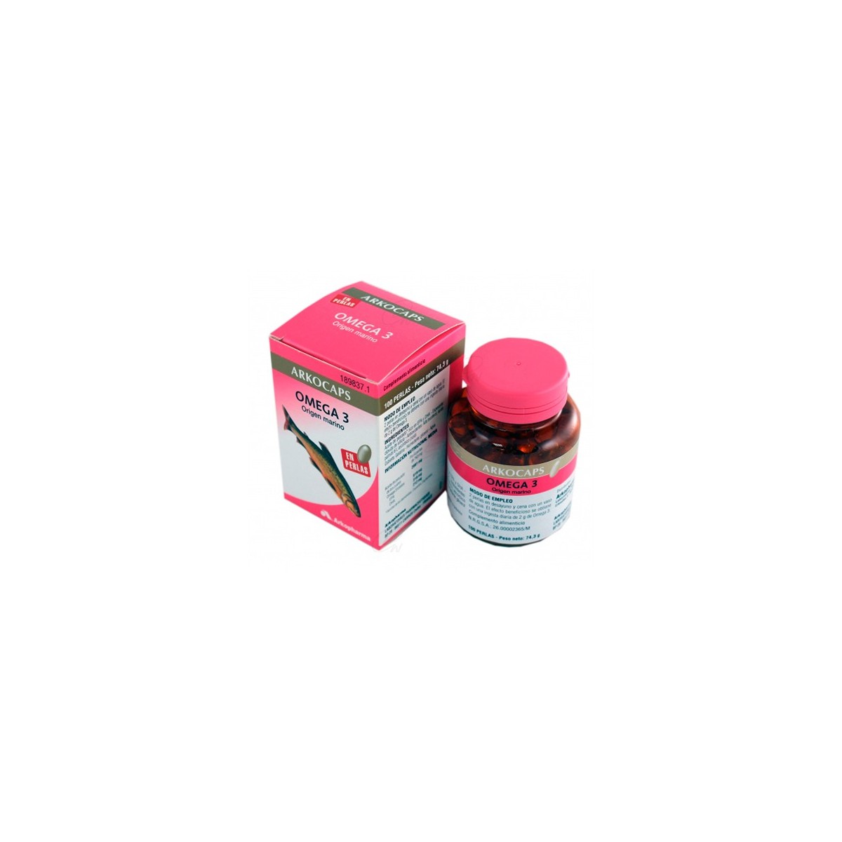 ACEITE DE SALMON ARKOCAPS 100 PERLAS