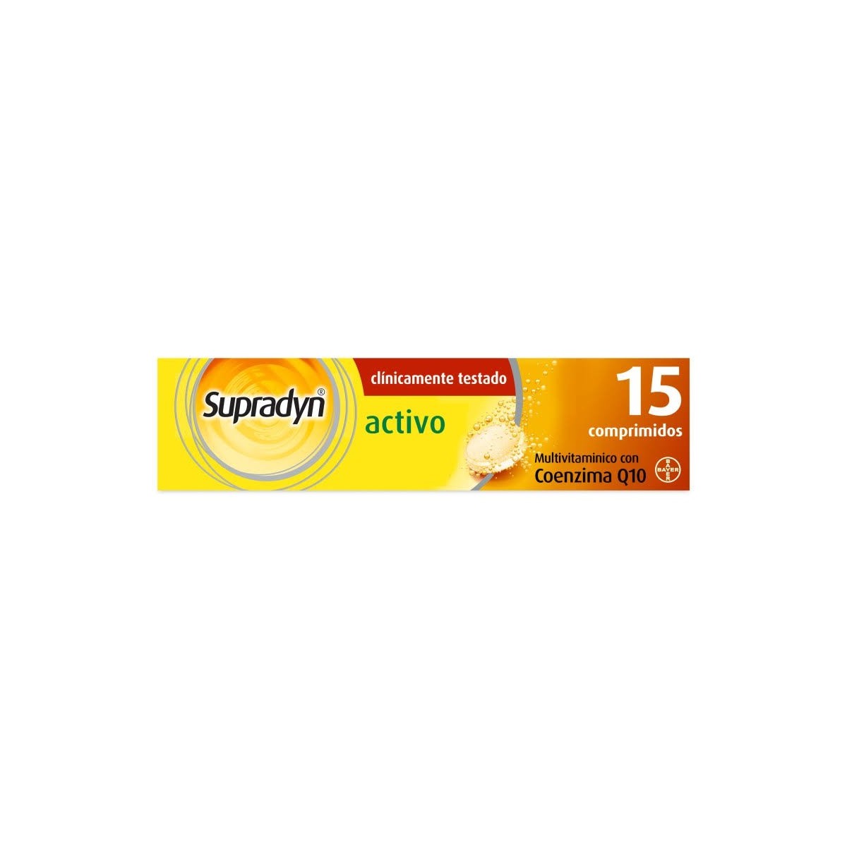 Supradyn activo 15 Comprimidos Efervescentes
