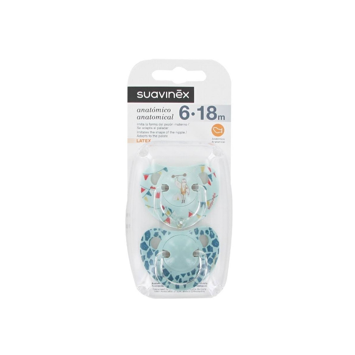 Suavinex Chupete Anatomico Latex 6m
