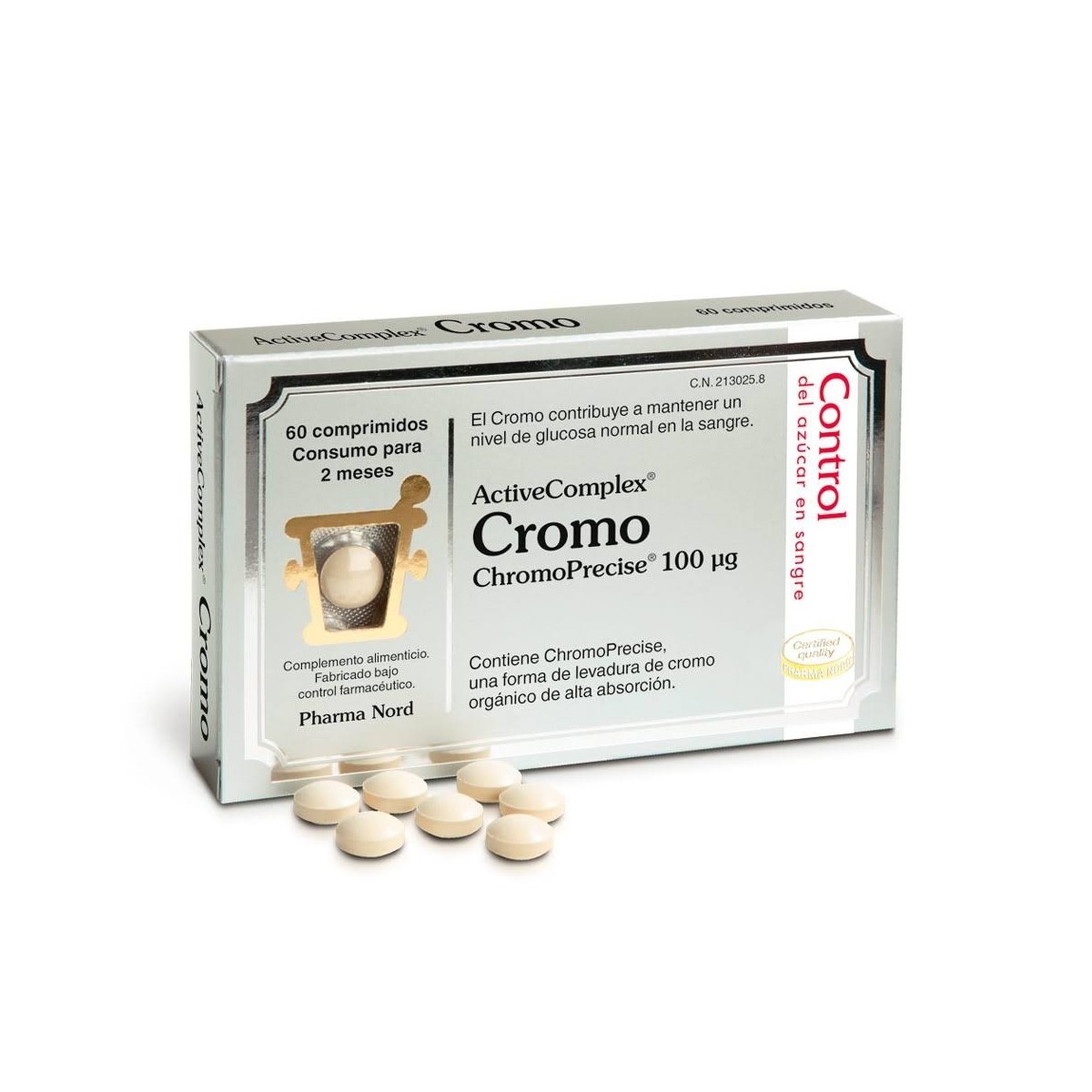 ActiveComplex cromo 60 Comprimidos