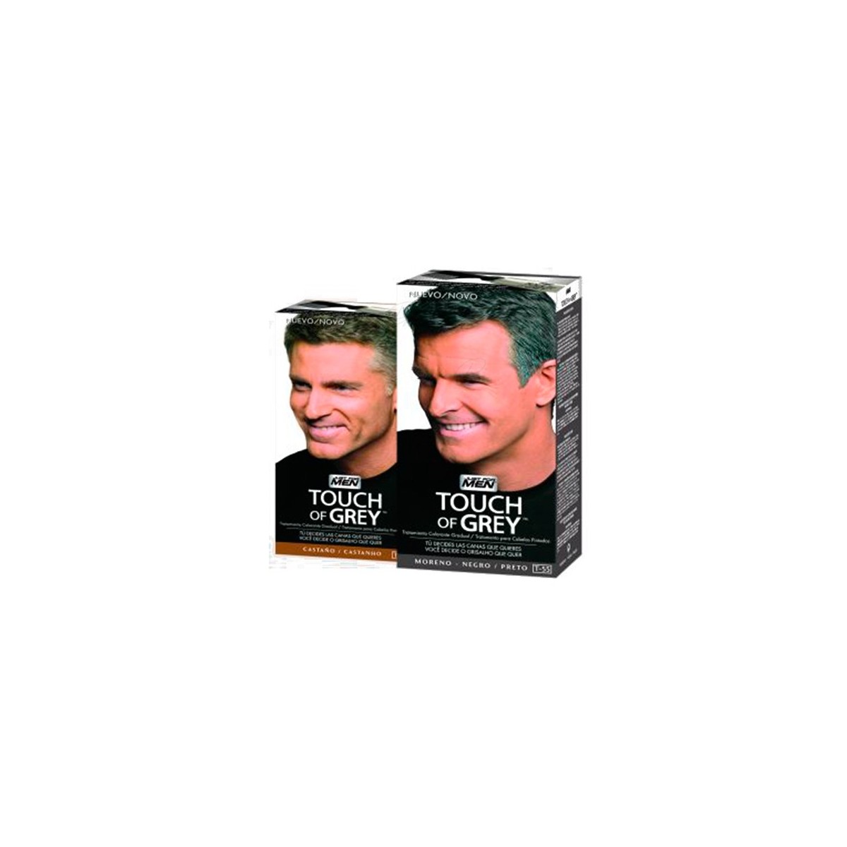 TOUCH OF GREY CASTAÑOS 40 G CASTAÑO CLARO MEDIO