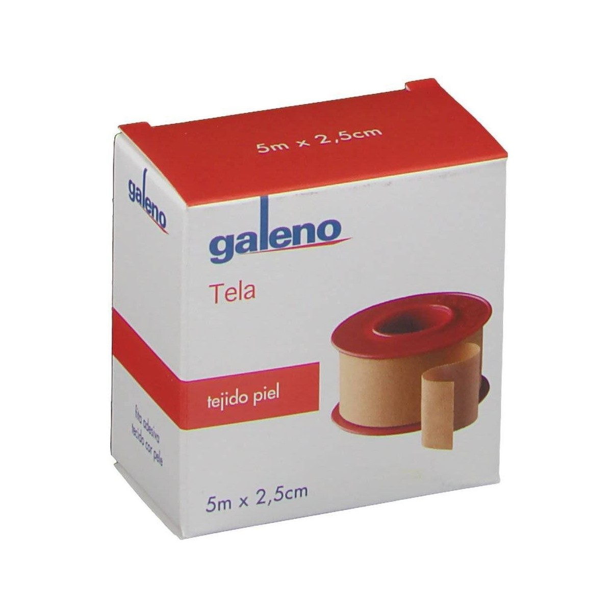 Esparadrapo Galeno tela Piel 5 x 25 cm