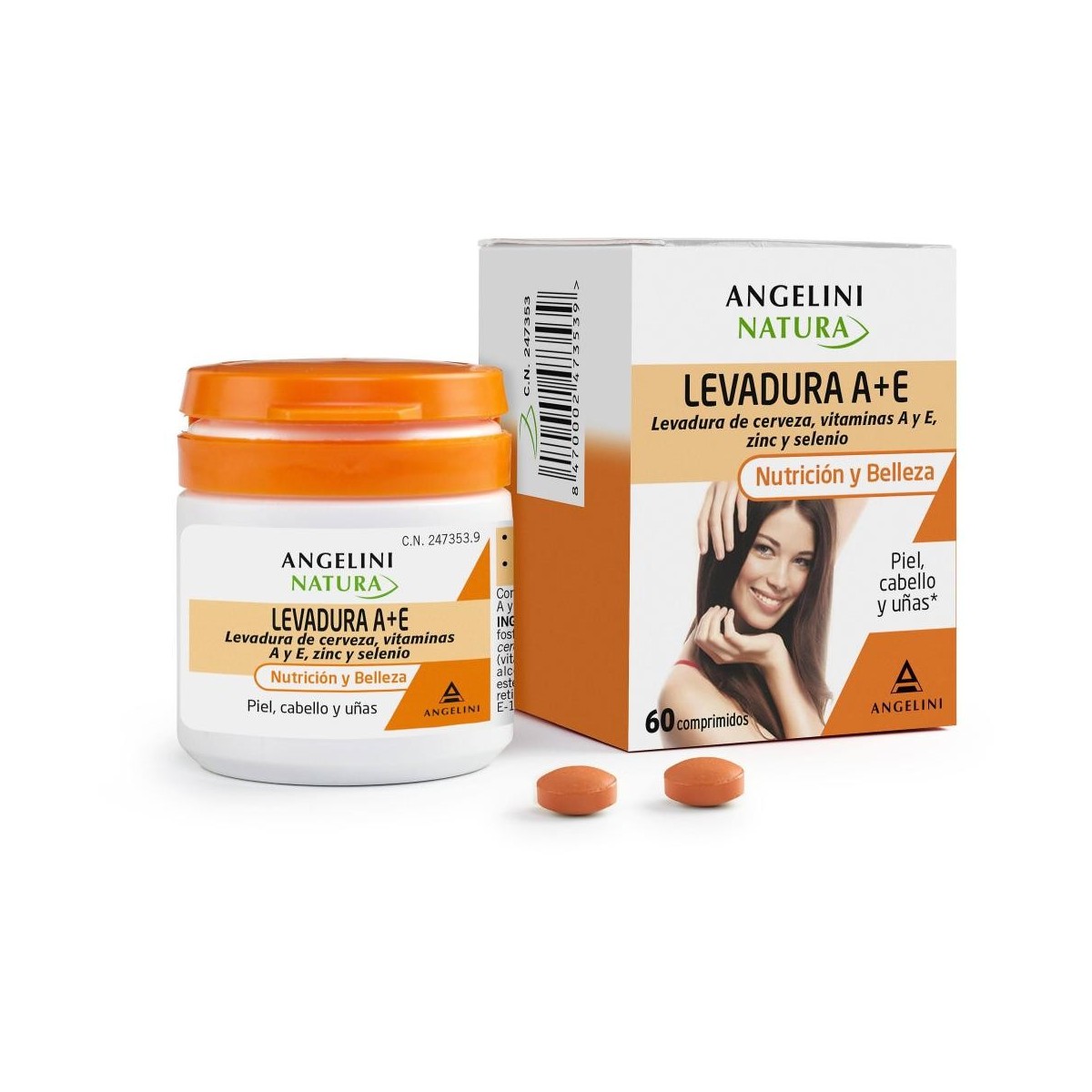 Levadura AE Angelini 60 Comprimidos