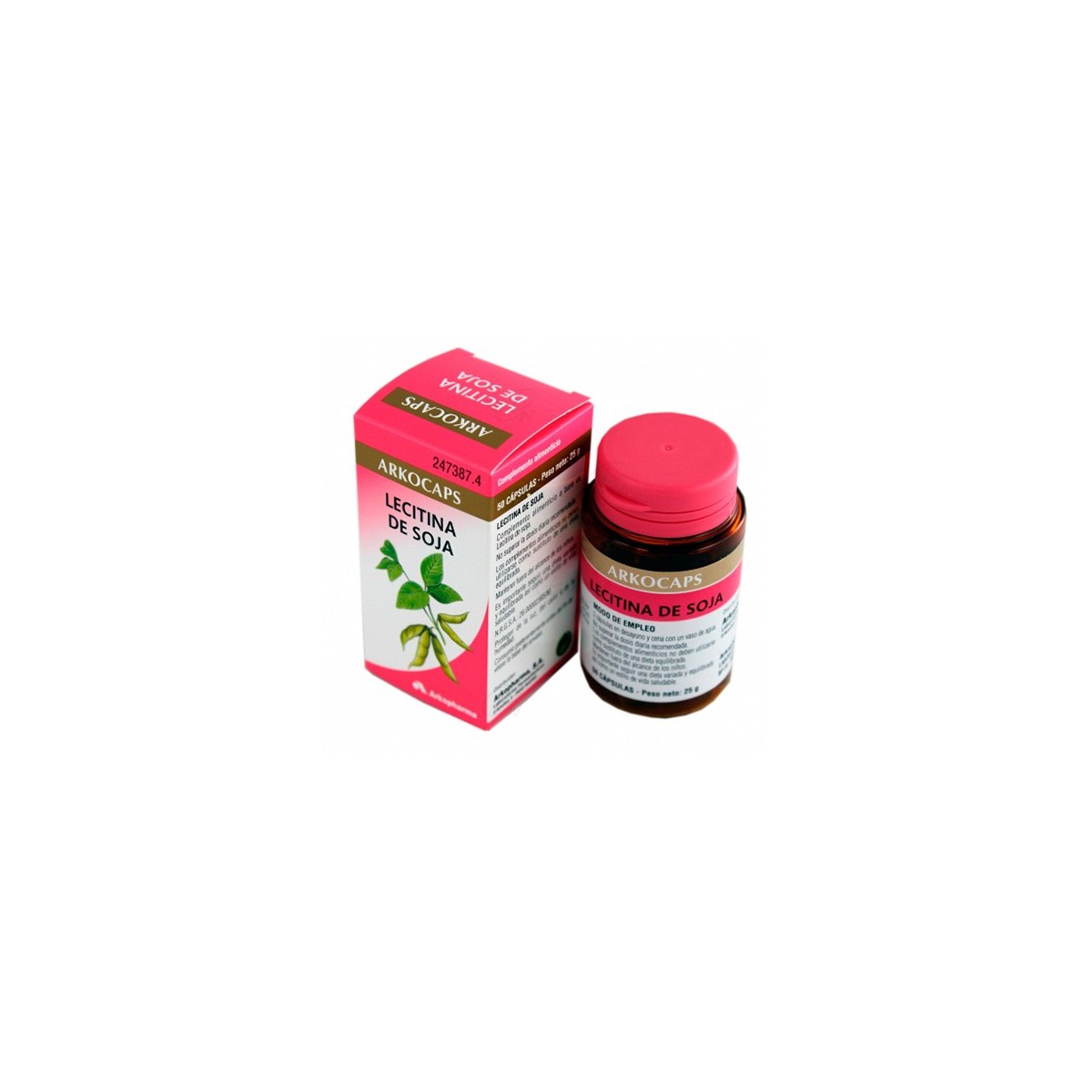 LECITINA DE SOJA ARKOCAPS 400 MG  50 CAPS
