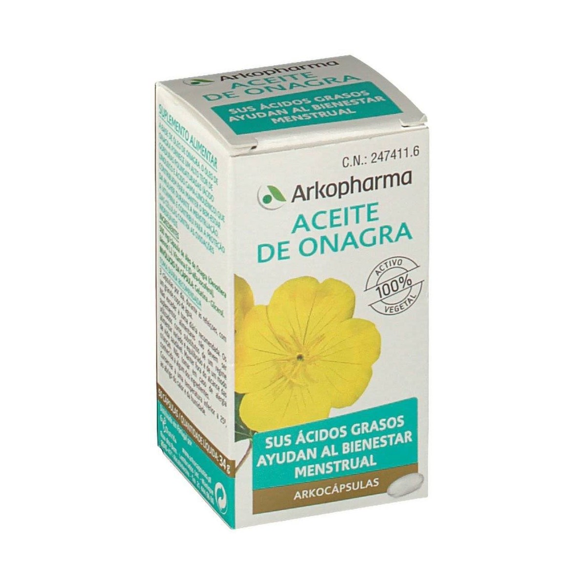 Arkocaps Aceite de Onagra 50 perlas