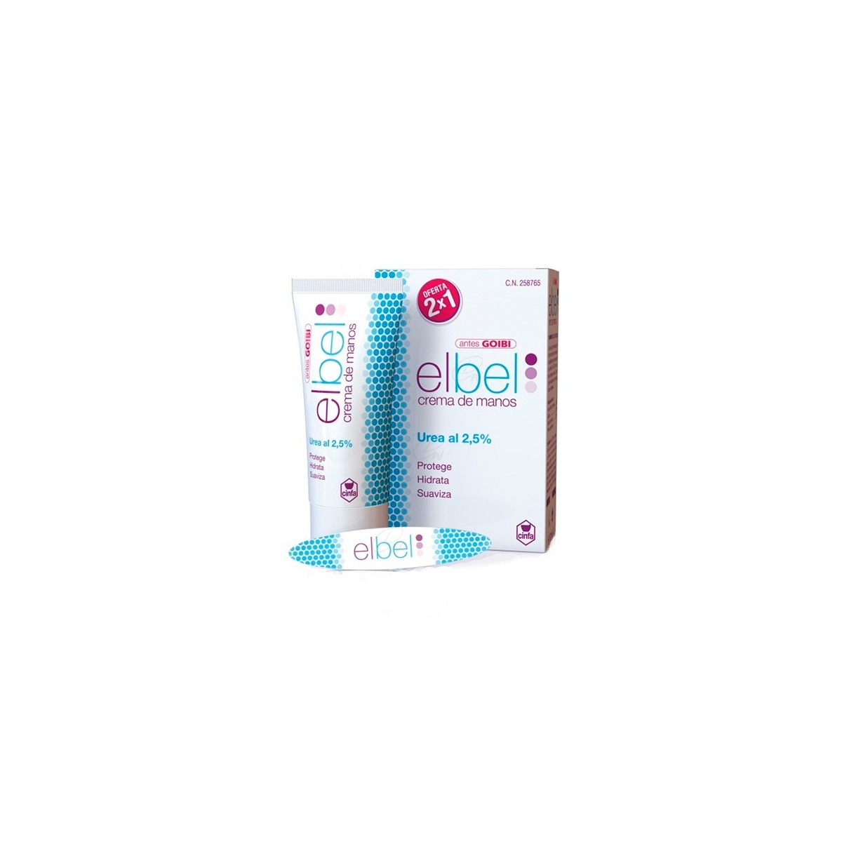 ELBEL CREMA DE MANOS 50 ML DUPLO 2 U