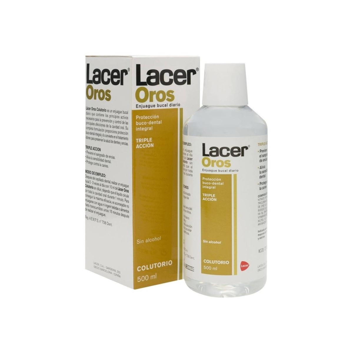 Lacer  Colutorio Oros 500 ml