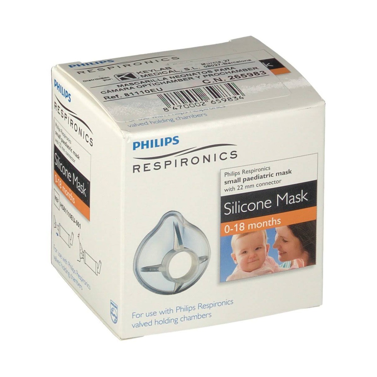 Philips Respironics Mascarilla Pediatrica pequeña