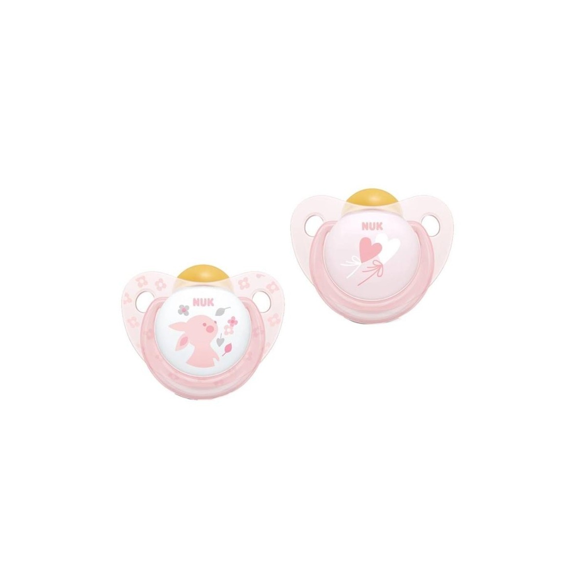 Nuk Chupete Latex Rose 06m 2 U