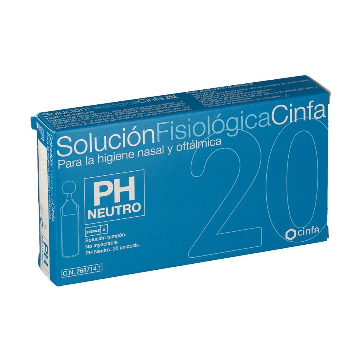Solución Fisiológica Cinfa 20 Unidosis