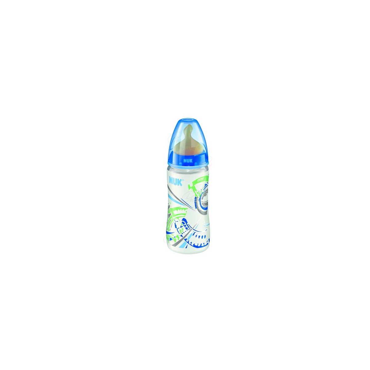 BIBERON 0 BPA PP LATEX 1M 300 CC BLUE