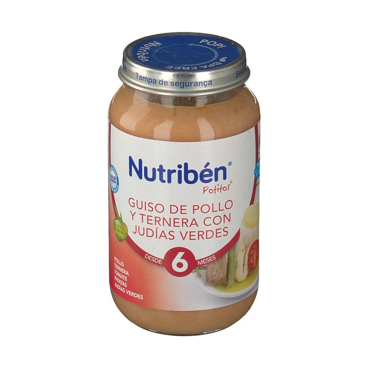 Nutriben 250 g Pollo ternera casera