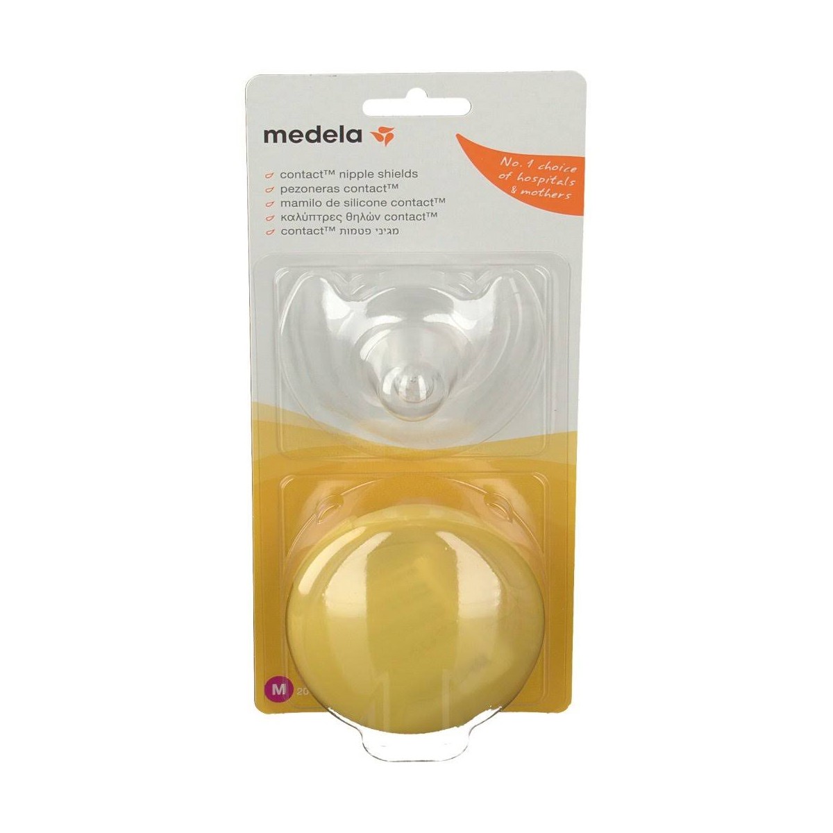 Medela Pezoneras Contact 2 unidades Talla M
