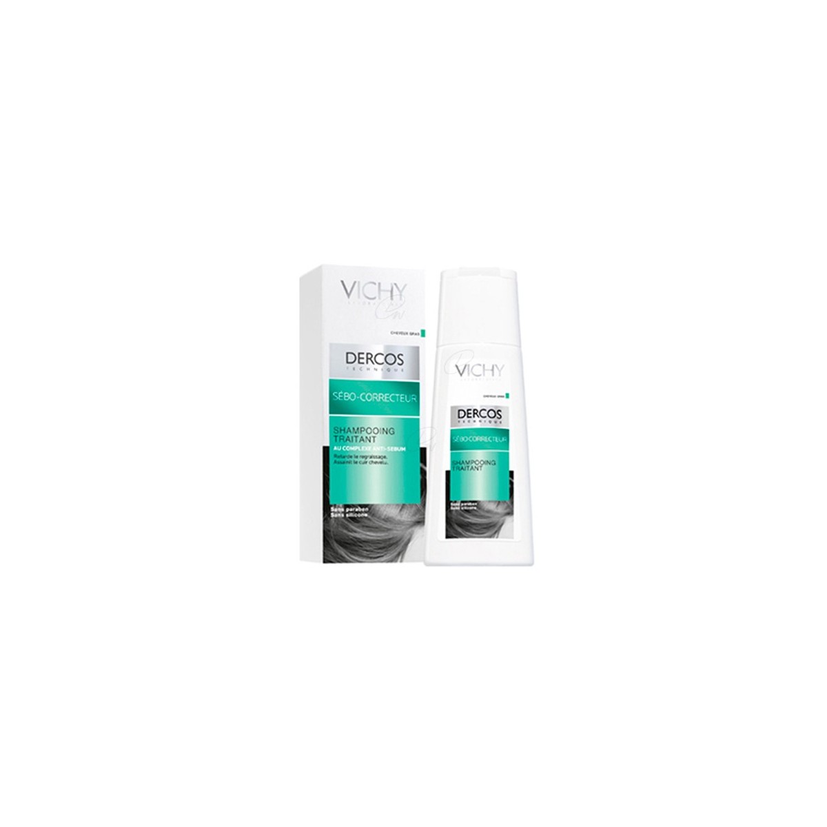 DERCOS CHAMPU TRATANTE SEBO CORRECTOR 200 ML