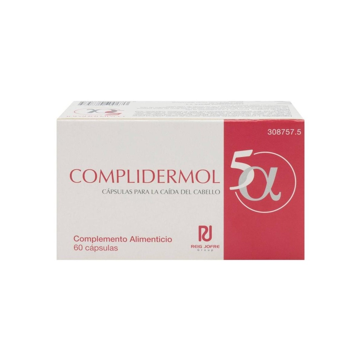 Complidermol  5 ALFA  60 cápsulas