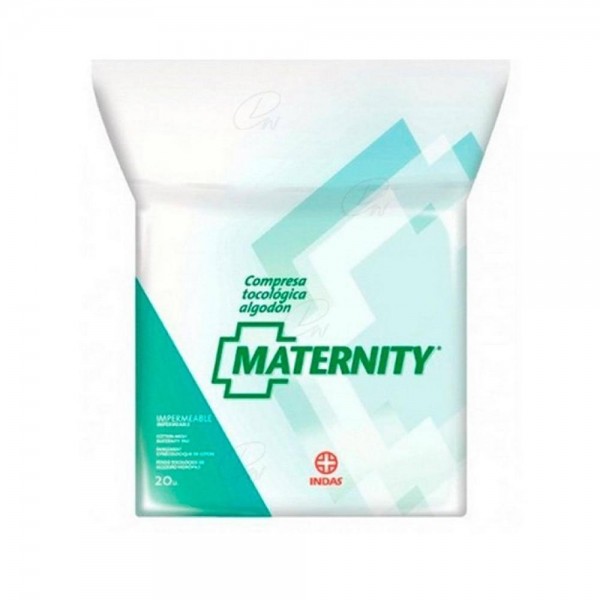 Maternity 20 Compresas Algodón