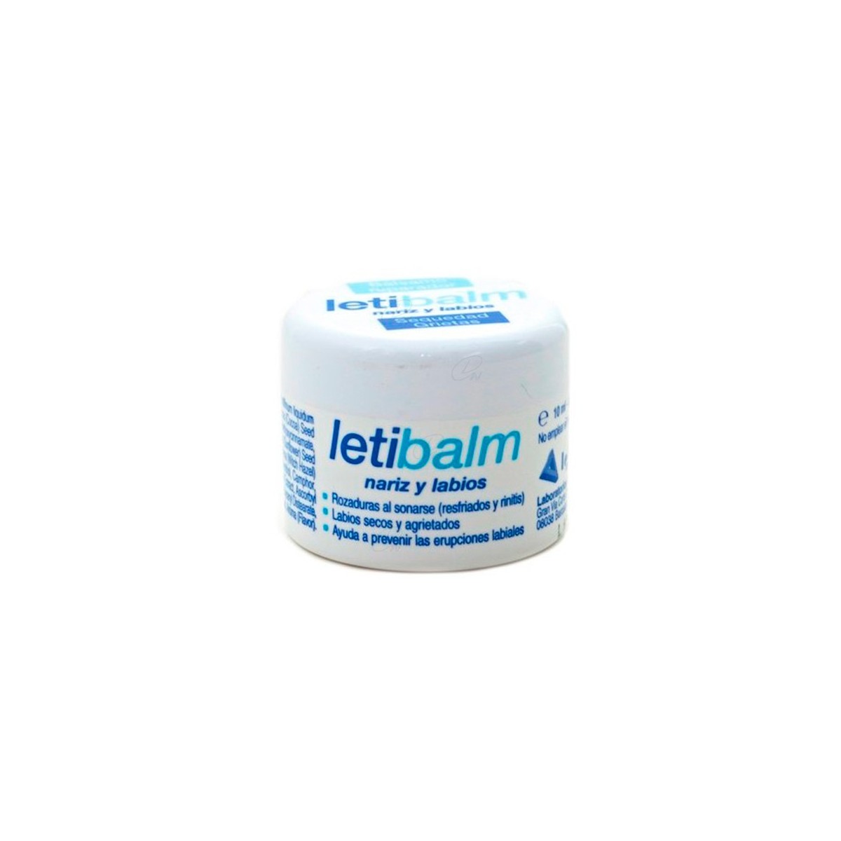 LETIBALM BÁLSAMO REPARADOR LABIOS Y NARIZ TARRO...